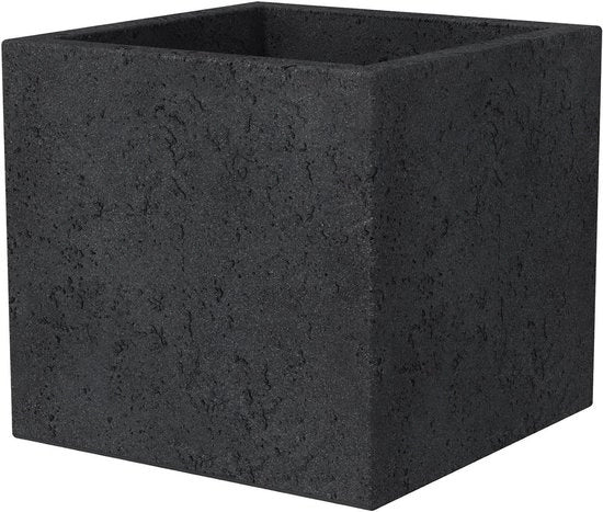 Piantagione C-Cube 29 x 29 x 27 cm Nero Sabbia - Servizio Orto
