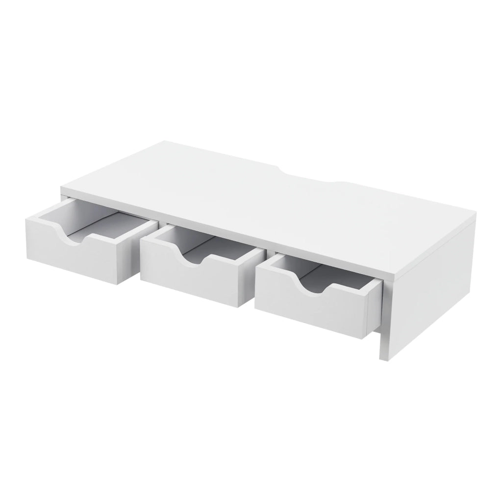 Supporto per monitor in MDF 12 x 51 x 25 cm bianco 03_0008225
