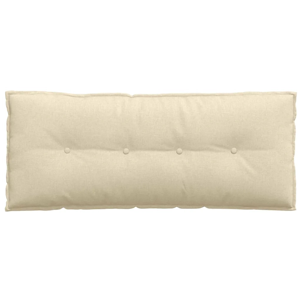 Cuscino per Schiena | Cuscino dorsale Crema 120 x 19 x 50 cm Tessuto