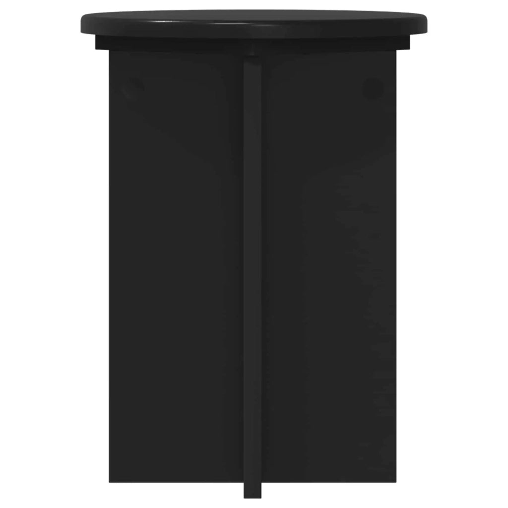 Supporto per piante 2 pcs Nero Ø29,5 x 40 cm 899736