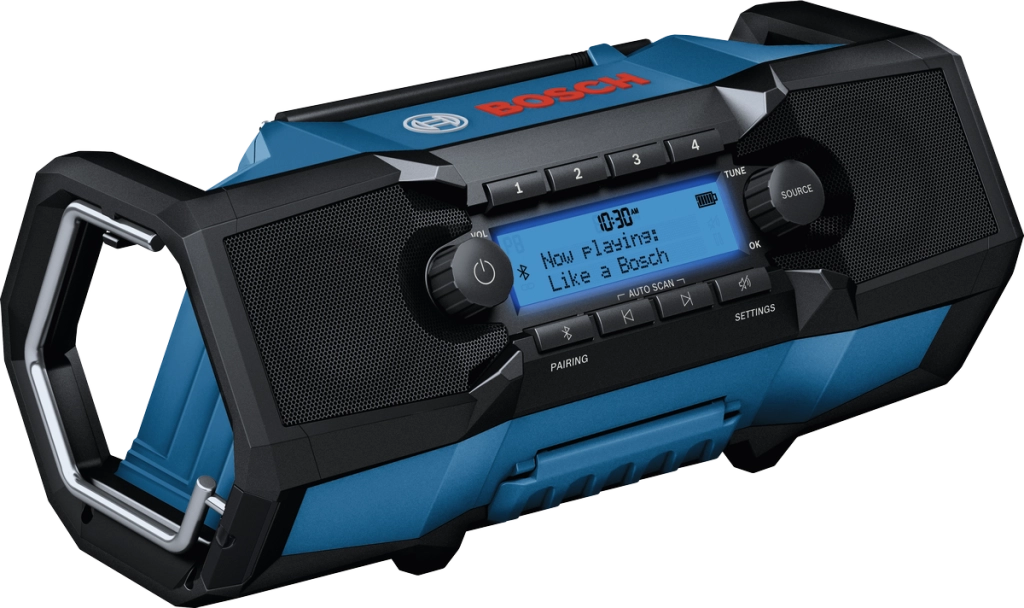 Radio da cantiere Bosch GPB 18V-3 SC Professional Bluetooth DAB+ FM 18V con USB-C