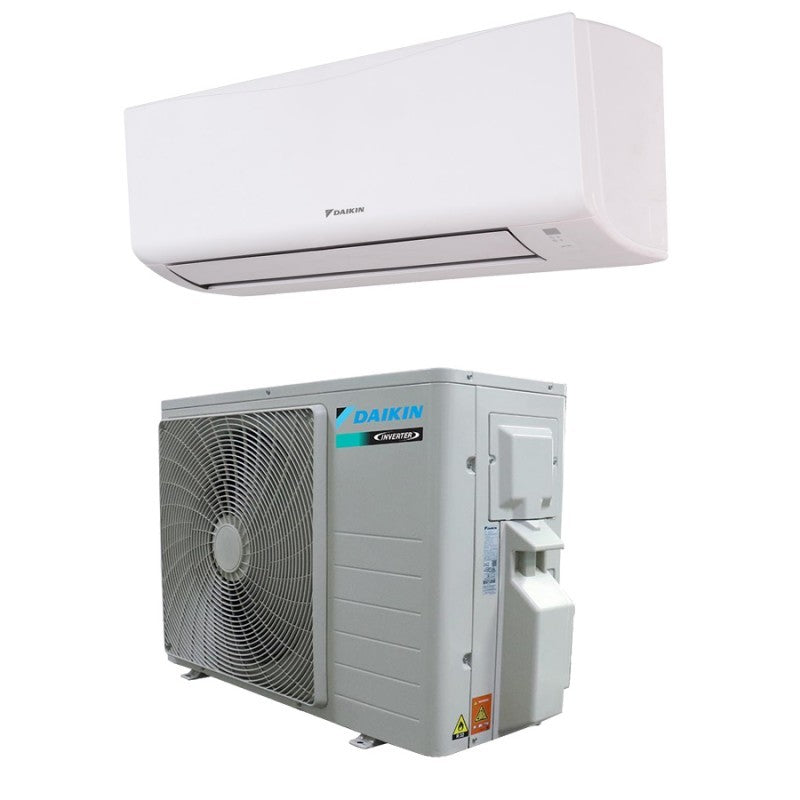 DAIKIN Climatizzatore New Evolution 12000 Btu Inverter  Condizionatore con Pompa di Calore Classe A++/A+ R32- FTXC35D + RXC35D