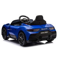 Macchina Elettrica per Bambini Licenza Ufficiale Maserati 10,8V 5Ah Blu