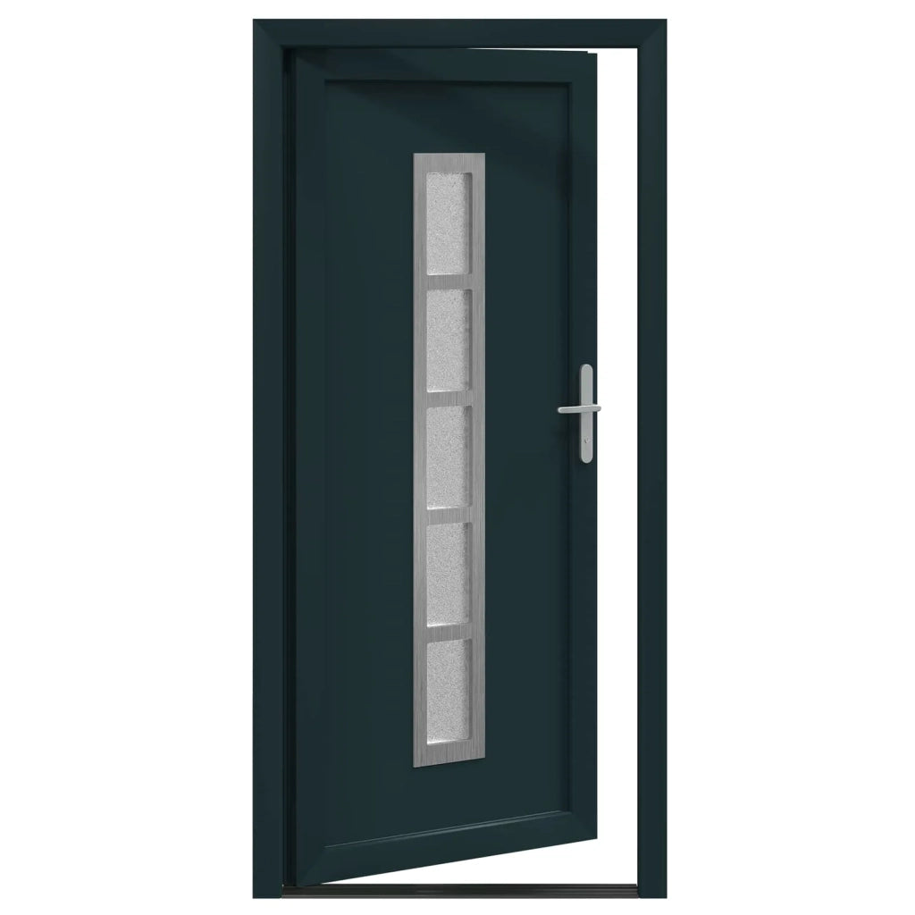 Porta Frontale Antracite 88 x 200 cm PVC 3445723
