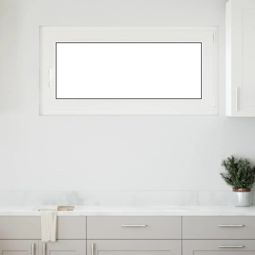 Finestra per Soffitta RISOR 120 x 60 cm PVC e Vetro Bianco CFW1109537
