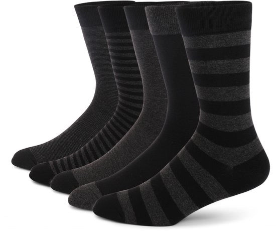 Sottovesti casual, 5 paia, colletto a gomito, argyle, colorati, cotone, stile rilassato, allegri e divertenti