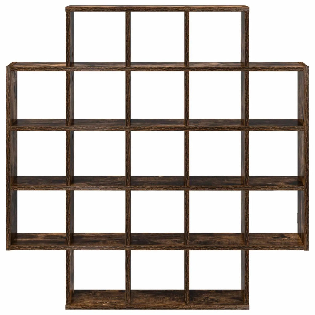 Scaffale da parete Rovere Fumo 100 x 13 x 100 cm 8012248