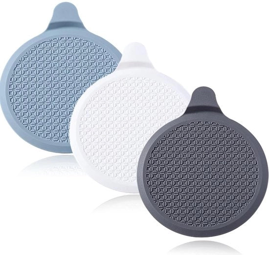 Blocco Stopper 3 pezzi - Blocco Stopper Universale in Silicone - Stopper per Doccia - Stopper per Fessura - Stopper per Scarico - Doccia Stopper - Duraturo e Flessibile