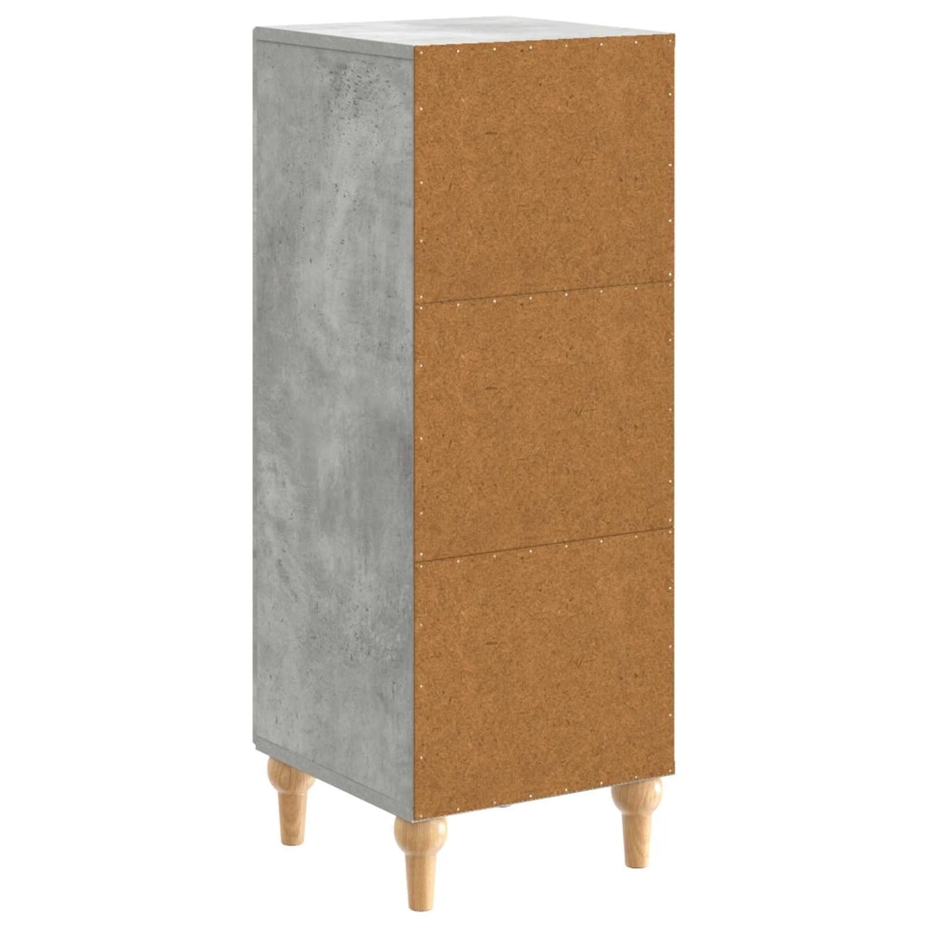 Credenza Grigio Cemento 33 x 34,5 x 90 cm Legno ingegnerizzato 894138