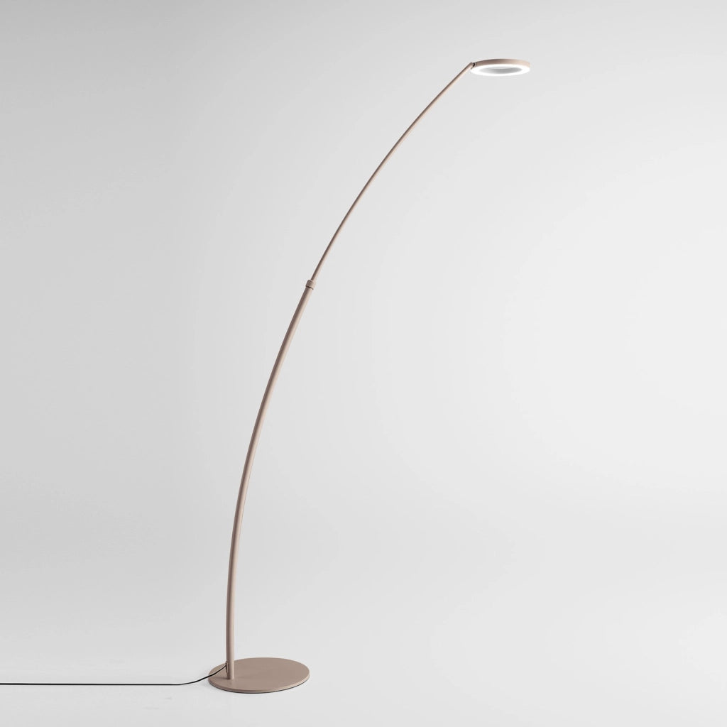 Lampada da Terra GPIT30 - Piantana LED 25W 3000K 1442lm Orientabile in Alluminio Tortora - Gealuce