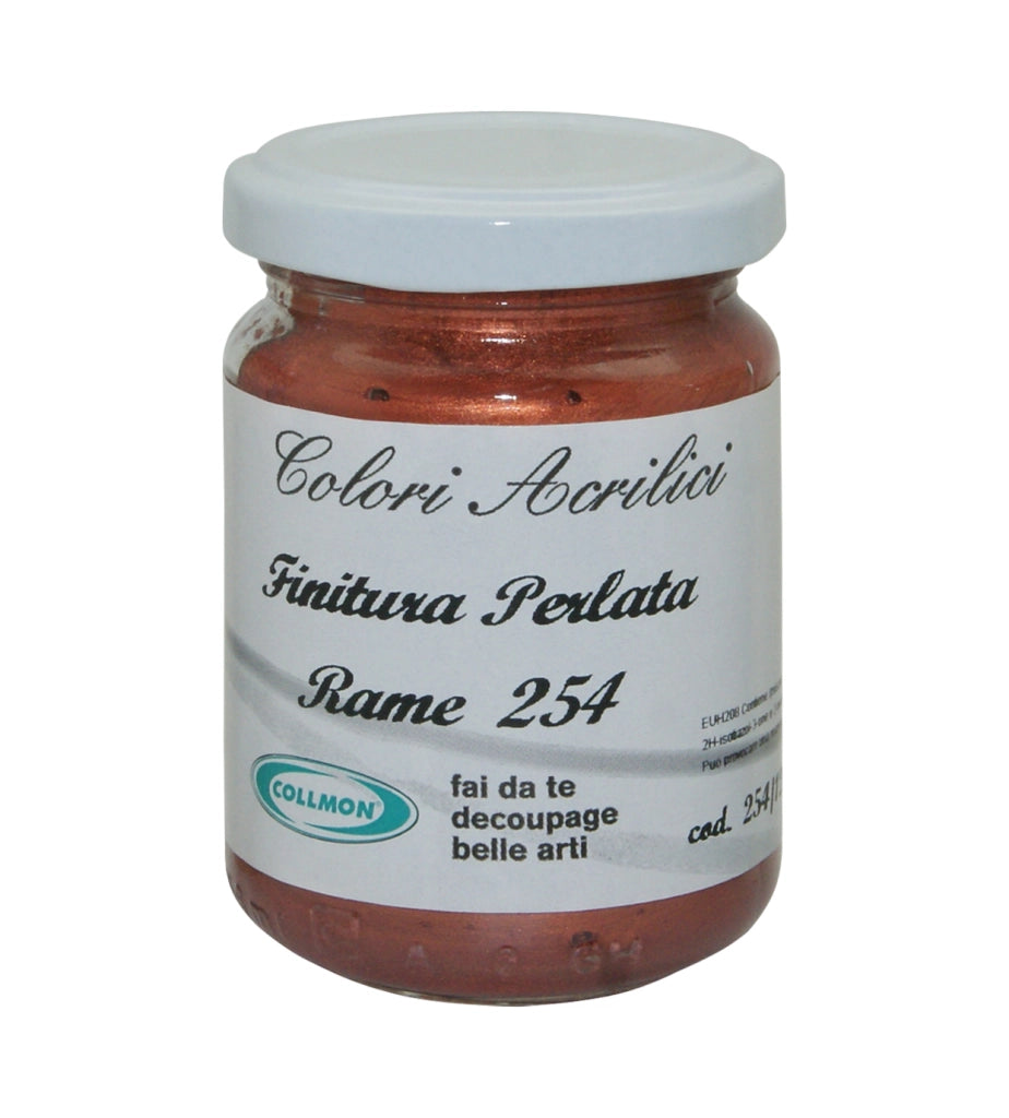 COLORE ACRILICO RAME PERLATO ML 125