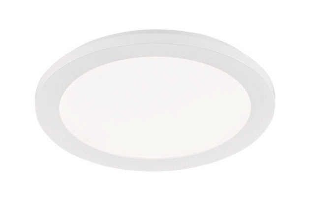 Plafoniera da Interno a LED in Plastica Bianco