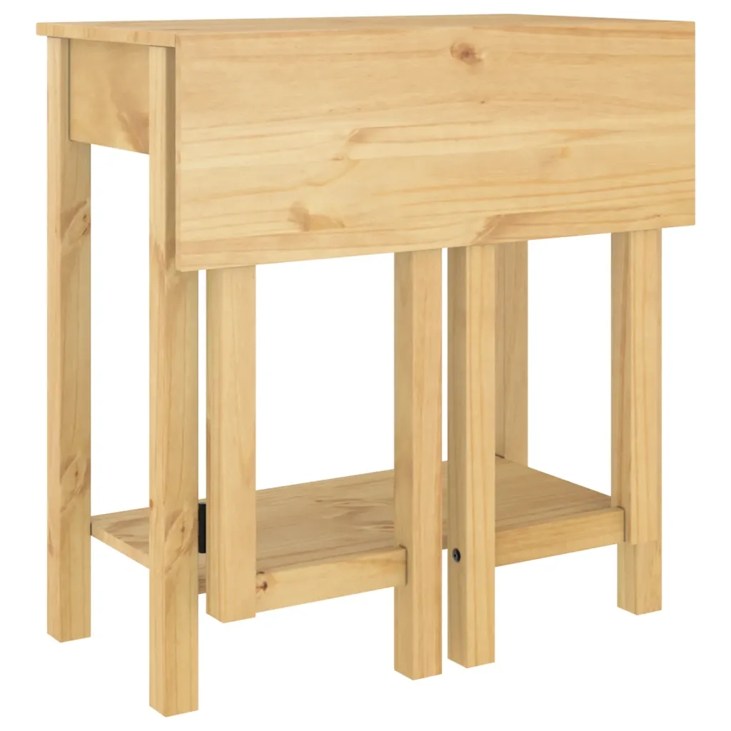 vidaXL Set da Bar 5 pz in Legno Massello di Pino