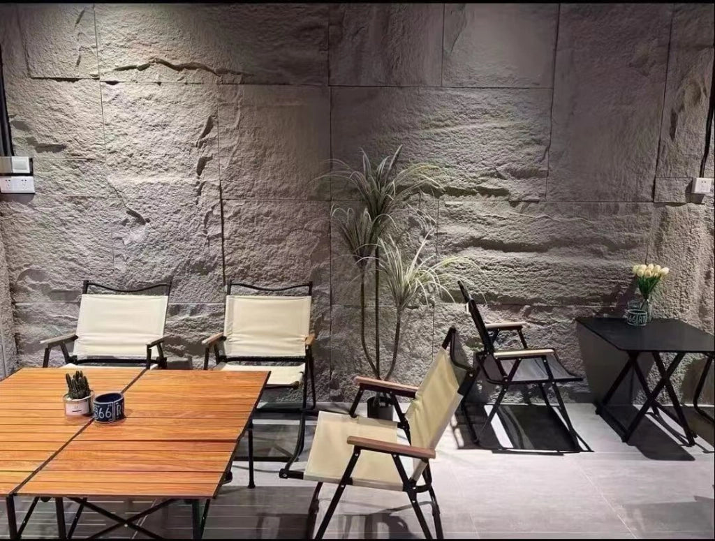 Kit 10 Pannelli Decorativi  Slate Rockstone in Poliuretano - Effetto Roccia 3D - 120x60x3 cm