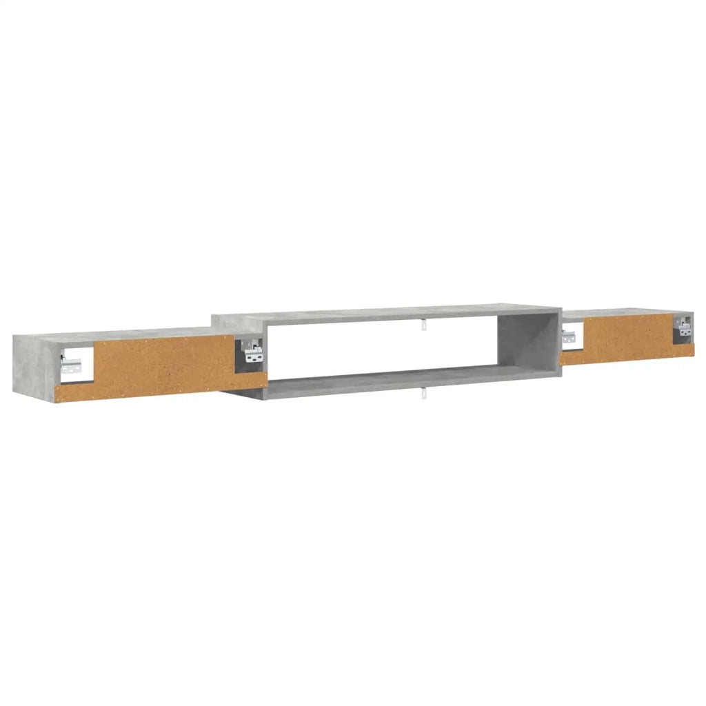 Mobile TV da Parete A parete Grigio Cemento 220 x 28 x 21 cm 8006016