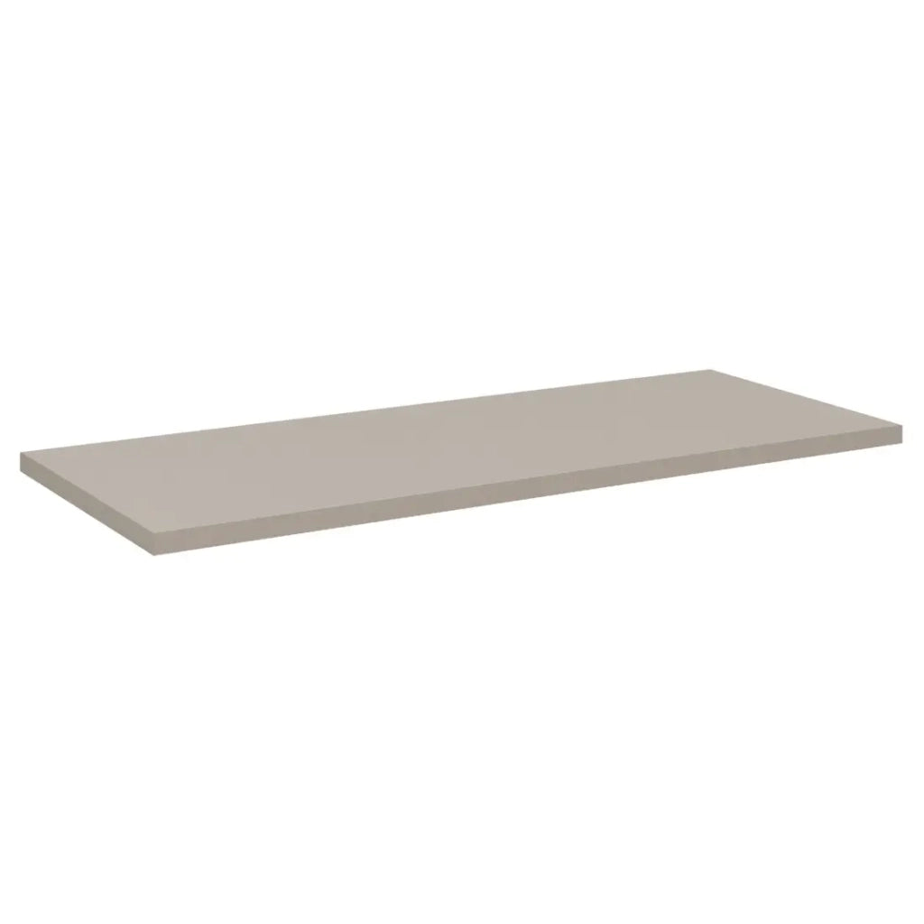 Piano lavabo 100 cm VANO – Finitura marrone congo – L100 × P40 × H2 cm – Da appoggiare
