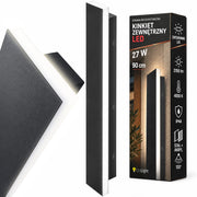 Lampada Da Parete Led Per Facciata Jnh036-g 90 Nera