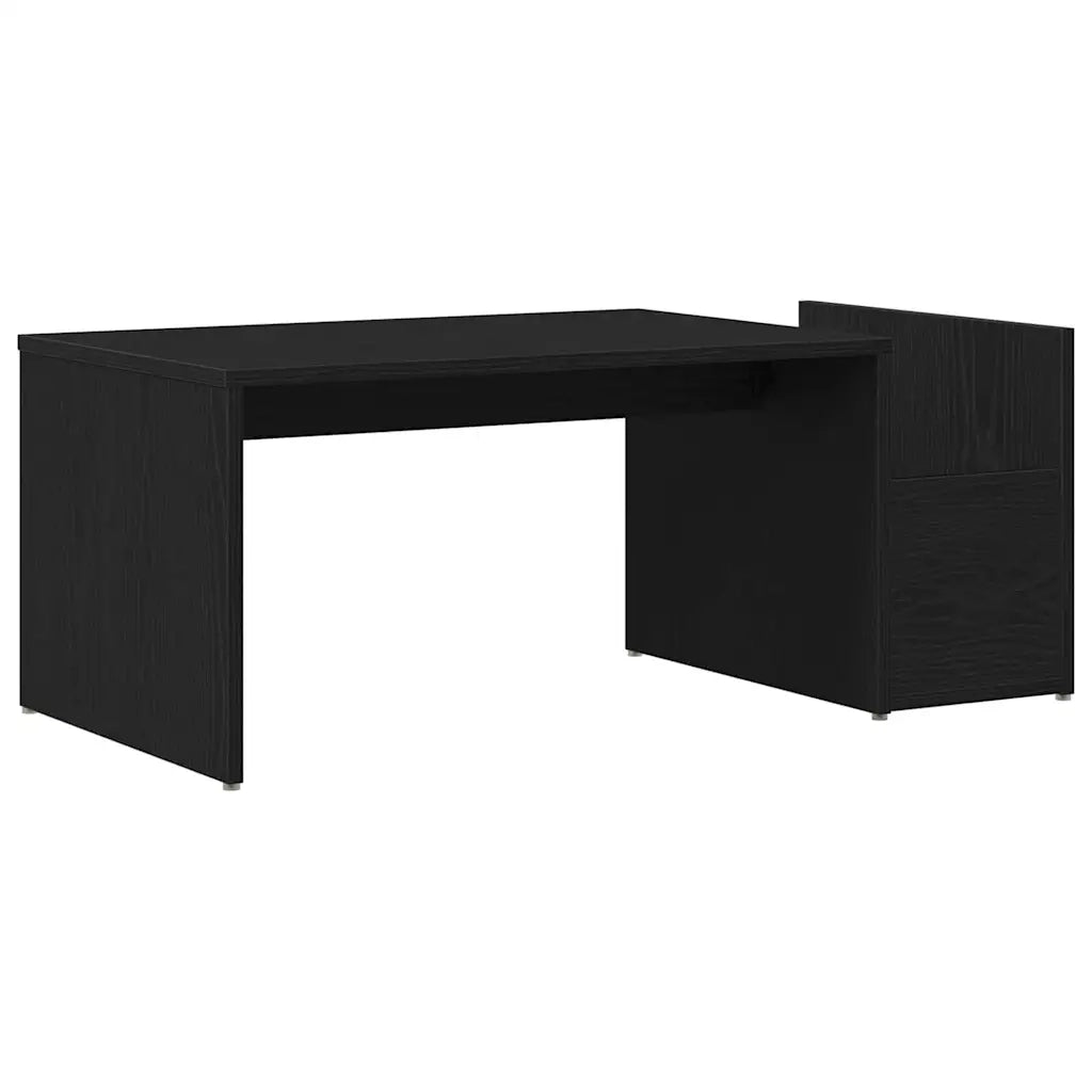 Tavolino da salotto Rovere Nero 90 x 45 x 35 cm 862502