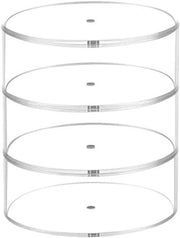 Organizzatore Premium a strati multipli per orologi e bracciali - contenitore per gioielli - organizzatore trasparente per la camera da bagno