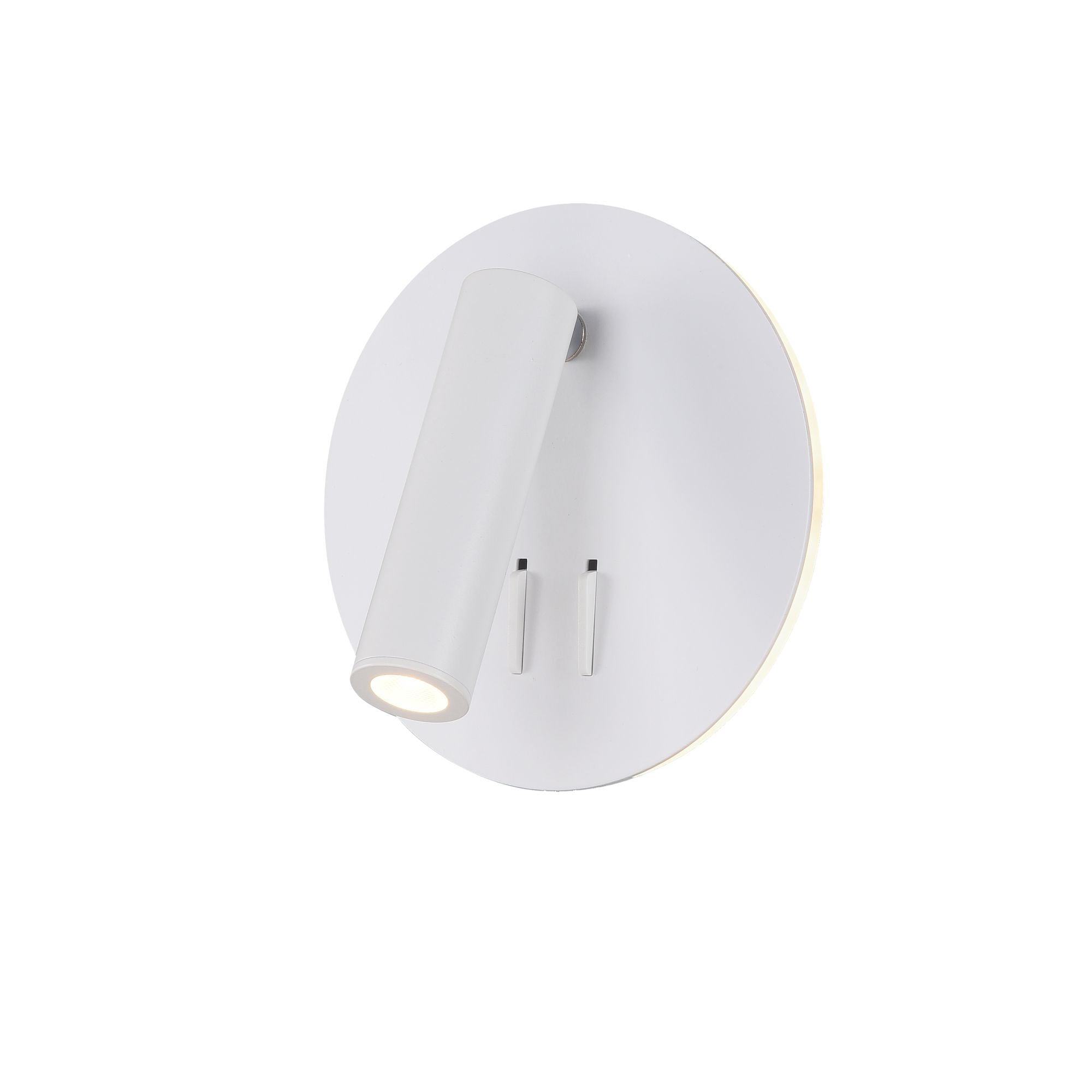 Lampada da parete Ceiling & Wall in Alluminio Ios 176 Bianco