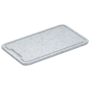 Zassenhaus 060065 tagliere da cucina Rettangolare Polietilene Grigio
