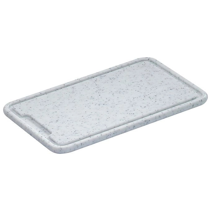 Zassenhaus 060065 tagliere da cucina Rettangolare Polietilene Grigio