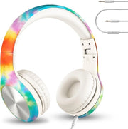 Cuffia per bambini con cavo - Cuffia per bambini - Cuffia per computer con cavo - Regolazione del volume sicuro - Scuola - Tablet - Laptop - Viaggi - Ascolto della musica