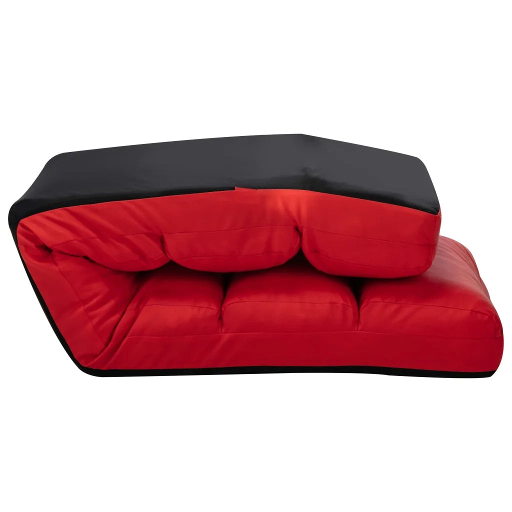 Sedia a Sdraio da Terra Pieghevole Rossa in Similpelle CFW9151402