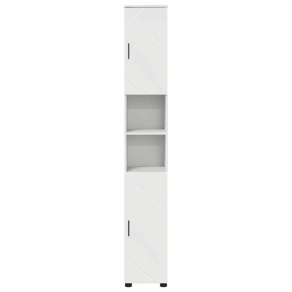 Mobile da Bagno con archiviazione Bianco 30 x 35 x 192 cm 883334