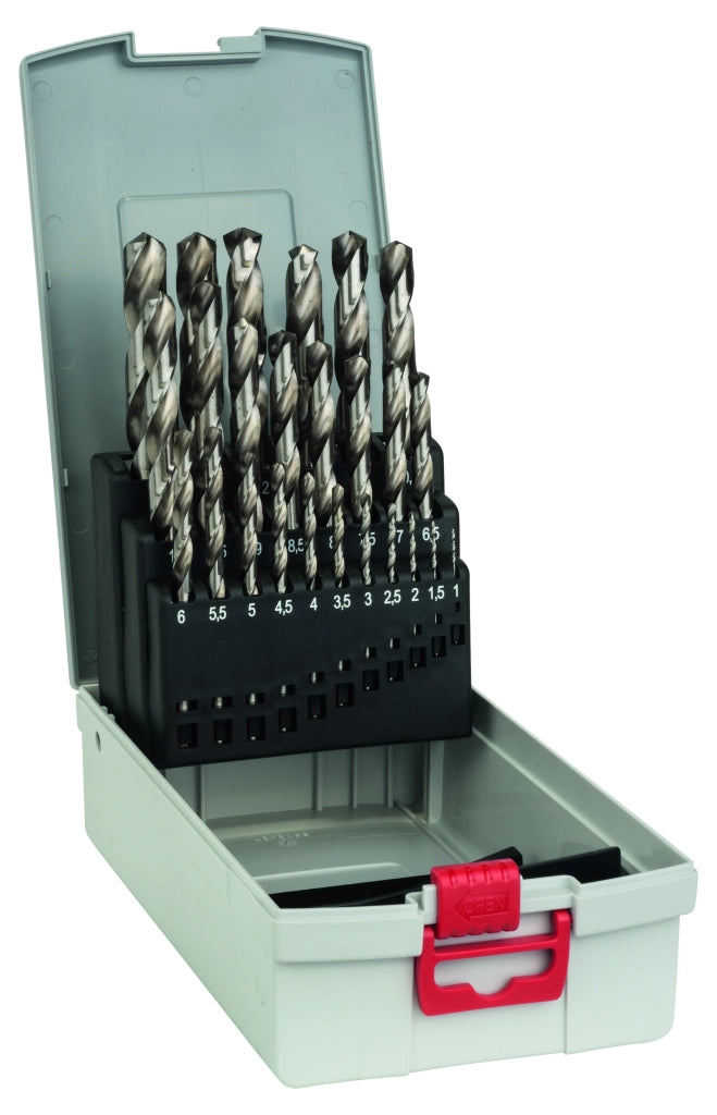 2608587017 - Set di punte per metallo in ProBox da 25 pz. HSS-G, DIN 338, 135 gradi 1-13 mm