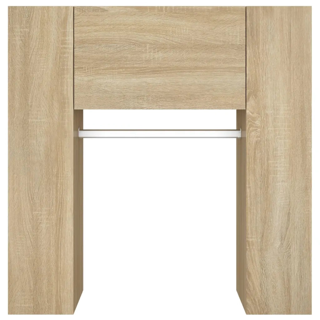 Mobili da Corridoio 2 pz Rovere Sonoma in Legno Multistrato