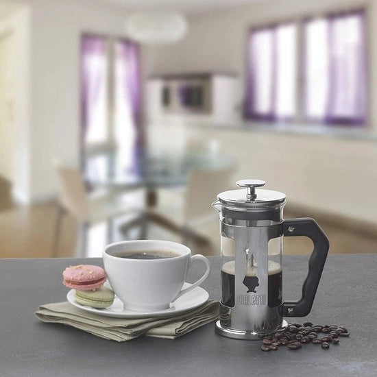 Caffettiera con contenitore in acciaio inossidabile - per 3 tazze