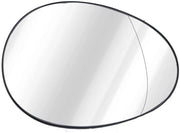 Specchio Esterno Termico - Vetro Laterale - Bianco Brillante - Adatto per Clubman R55/R56/R57/R58/R59 - Inclusi Accessori