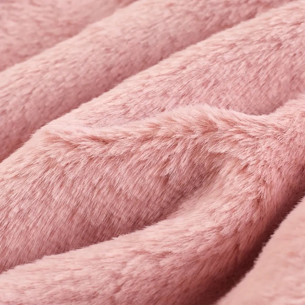 Cappotto per Bambini in Pelliccia Sintetica Rosa 92 CFW7922485