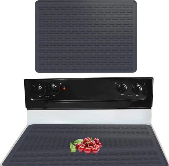 Piastrello di cottura elettrico Protezione piastrello 71 x 50 cm - Piastrello di protezione in silicone per cucina - Prevenzione di graffi e macchie