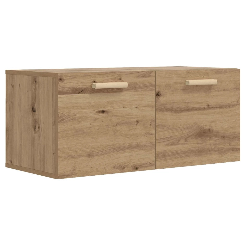 Armadietto a muro A parete Rovere artigianale 80 x 36,5 x 35 cm 8009810