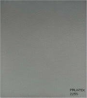 Tessuto FintaPelle Nautica Tappezzeria Alta Qualità "PRUATEK" - Colore GRIGIO CHIARO 2255 - Morbida e Resistente - Vendita al Metro - H.140