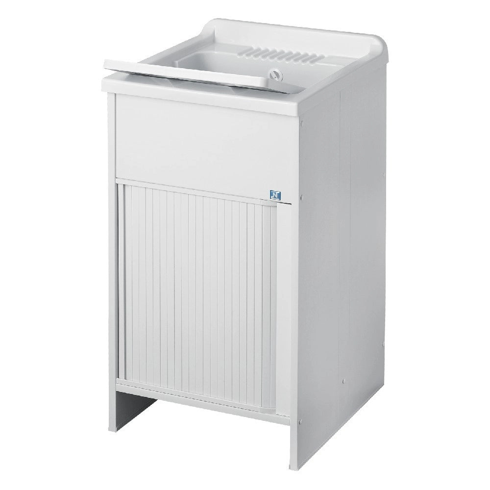Lavatoio in resina con kit di montaggio 50 x 50