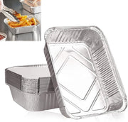 Accessori per griglia - Scatole in alluminio per barbecue - Contenitori da immondizia per barbecue - 20 pezzi - Fodere per la raccolta del grasso - Accessori per griglia per griglie a gas e a carbone - Adatto per...