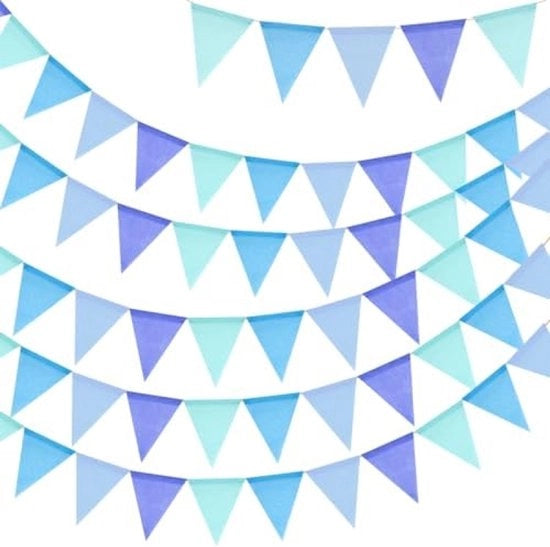 Flessa da appendere bandiere esterna, resistente alle intemperie, 20 metri, nastri da festa per party indoor, per giardino, compleanni, cameretta dei bambini