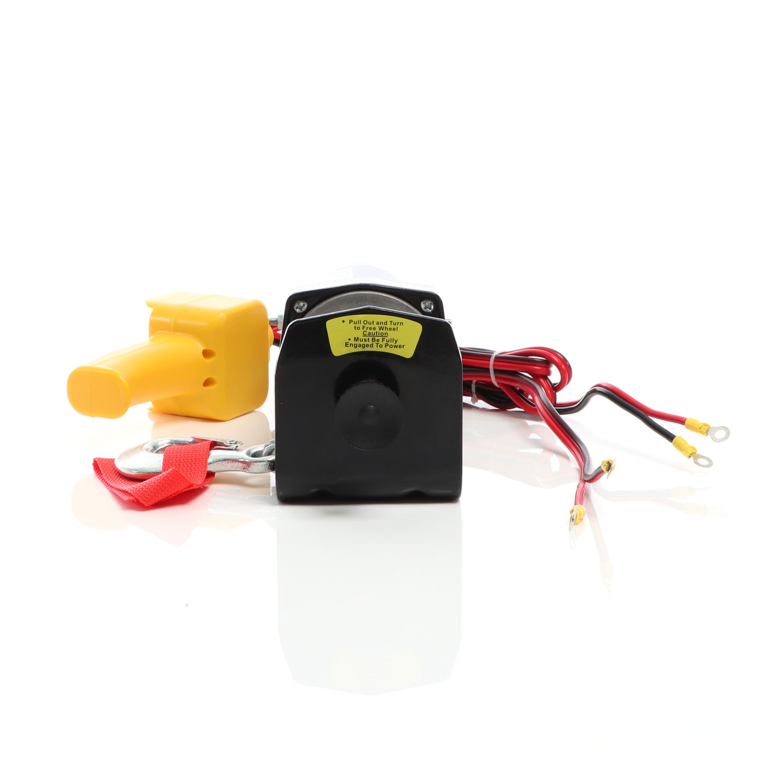 Argano elettrico Verricello a motore 12V 907kg Cavo d'acciaio 12,5m Motore 1CV Fuoristrada