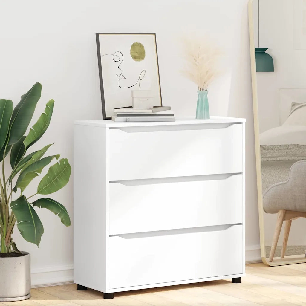 Armadio Bianco 80 x 31 x 81 cm Legno multistrato
