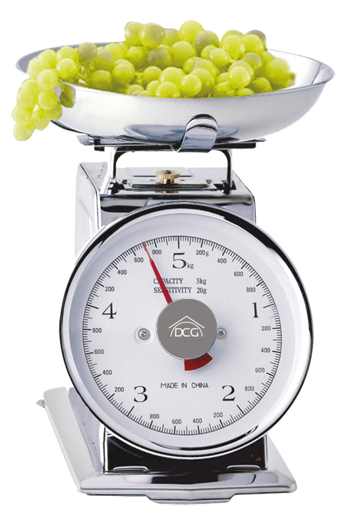 BILANCIA DA CUCINA Portata kg. 5 Acciaio Inox