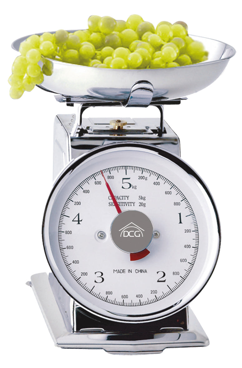 BILANCIA DA CUCINA Portata kg. 5 Acciaio Inox