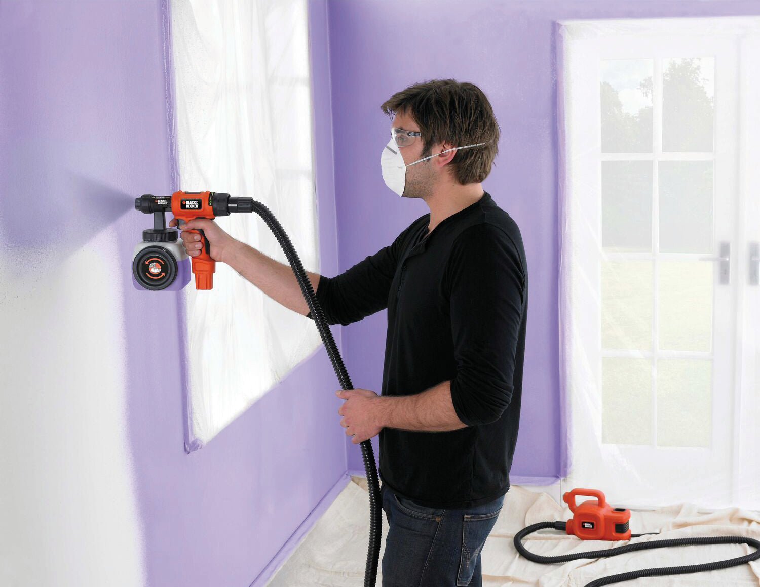 Black+Decker PISTOLA A SPRUZZO HVLP200C-IT 400 W