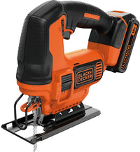 Black+Decker SEGHETTO ALTERNATIVO A BATTERIA BDCJS18-QW 18V 1 batteria 2,0 Ah