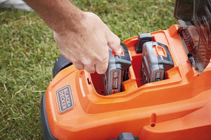 Black+Decker TOSAERBA A BATTERIA BCMW3318L2-QW 18V 2 batterie 2,5 Ah