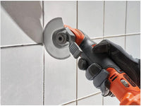 Black+Decker UTENSILE MULTIFUNZIONE A BATTERIA BDCOS18D1K-QW 18 V 1 batteria 1,5 Ah con accessori