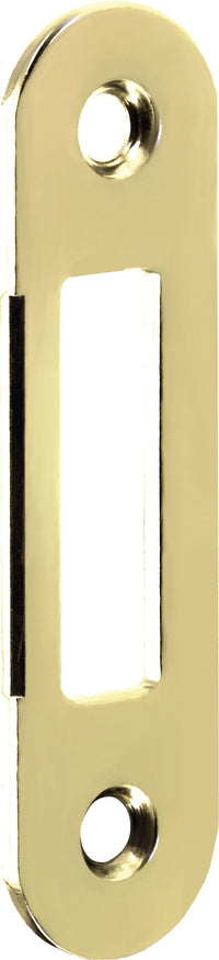 Bonaiti CONTROPIASTRA B/TONDO mm.240x22 ottone lucido