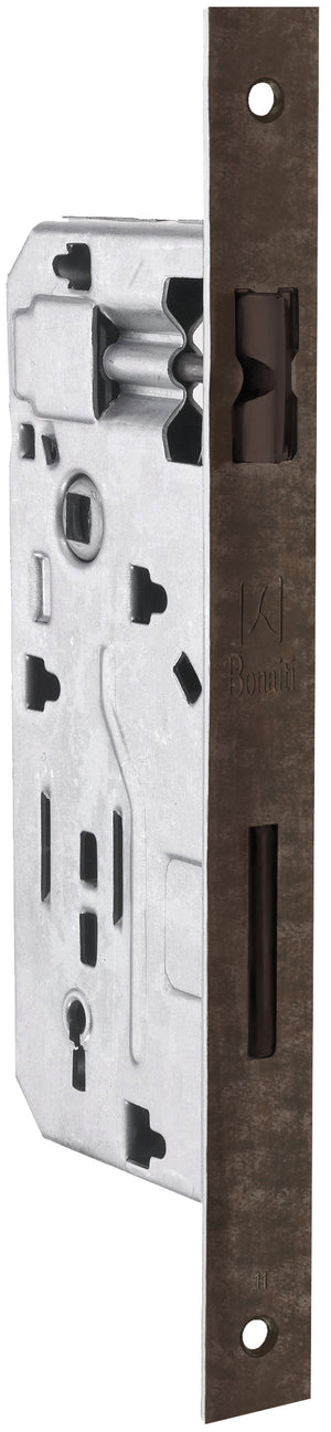 Bonaiti SERRATURA LEGNO PATENT INF. B/QUADRO Art. 040P - bronzato verniciato E.40